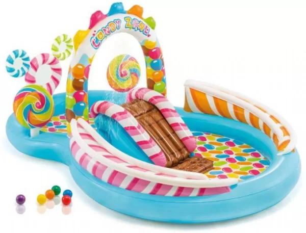 Køb Børne pool Candy Zone play center 206L online billigt tilbud rabat legetøj