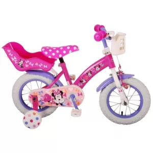Køb Disney Minnie Pink Børnecykel 12 tommer online billigt tilbud rabat legetøj