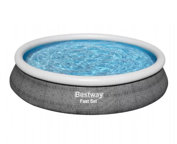 Køb Fast Set Pool Grey 9.677L 457x84 cm online billigt tilbud rabat legetøj