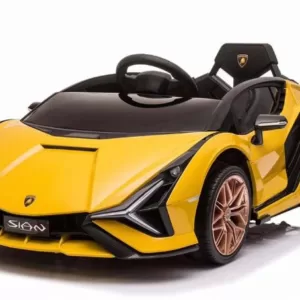 Køb Lamborghini Sian m. Gummihjul 12V online billigt tilbud rabat legetøj