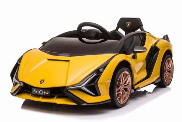 Køb Lamborghini Sian m. Gummihjul 12V online billigt tilbud rabat legetøj