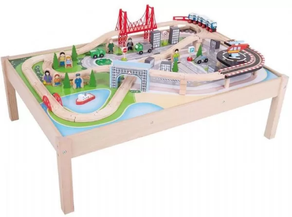 Køb Legebord med togbane 59 dele online billigt tilbud rabat legetøj