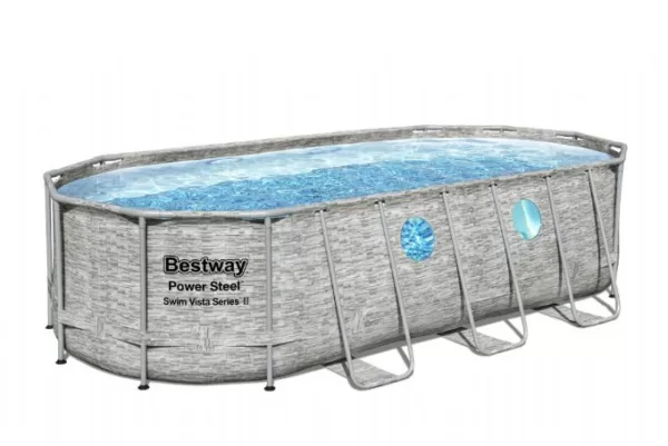 Køb Power Steel Swim Vista 13.430L 549x274x1 online billigt tilbud rabat legetøj